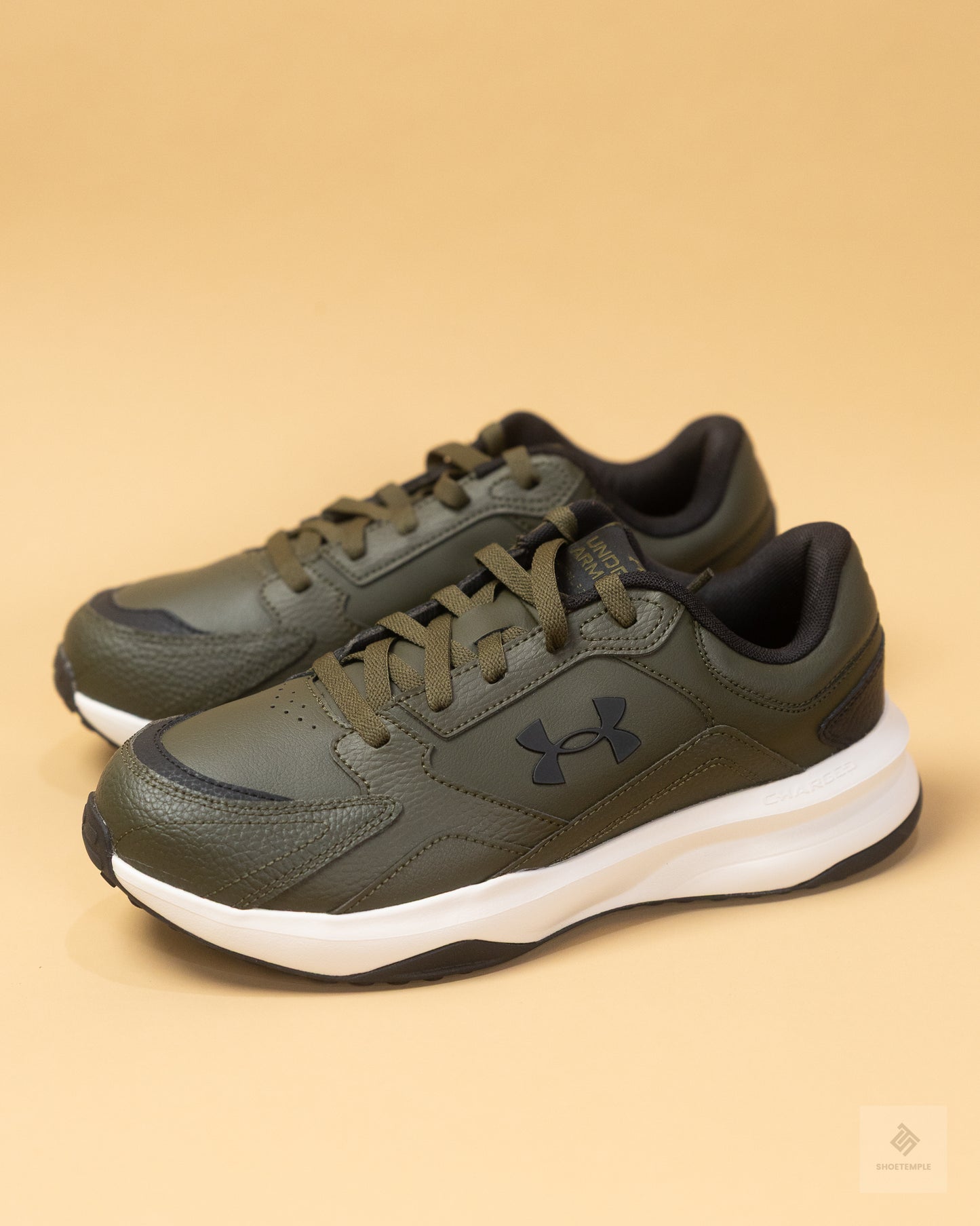 Under Armour Edge Leather men's training shoes Green