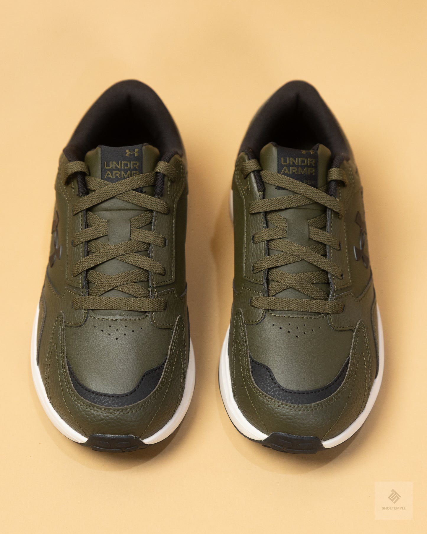 Under Armour Edge Leather men's training shoes Green