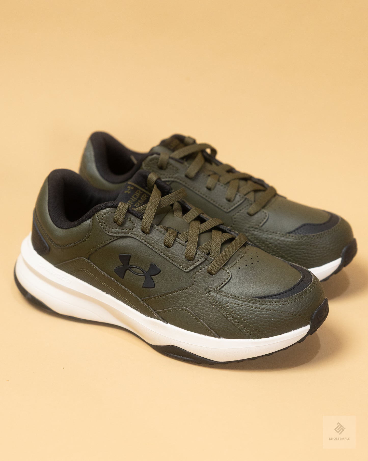 Under Armour Edge Leather men's training shoes Green
