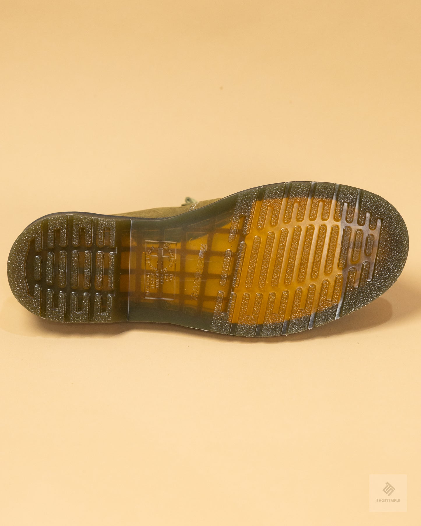 Dr Martens Adrian tassel loafers in khaki nubuck