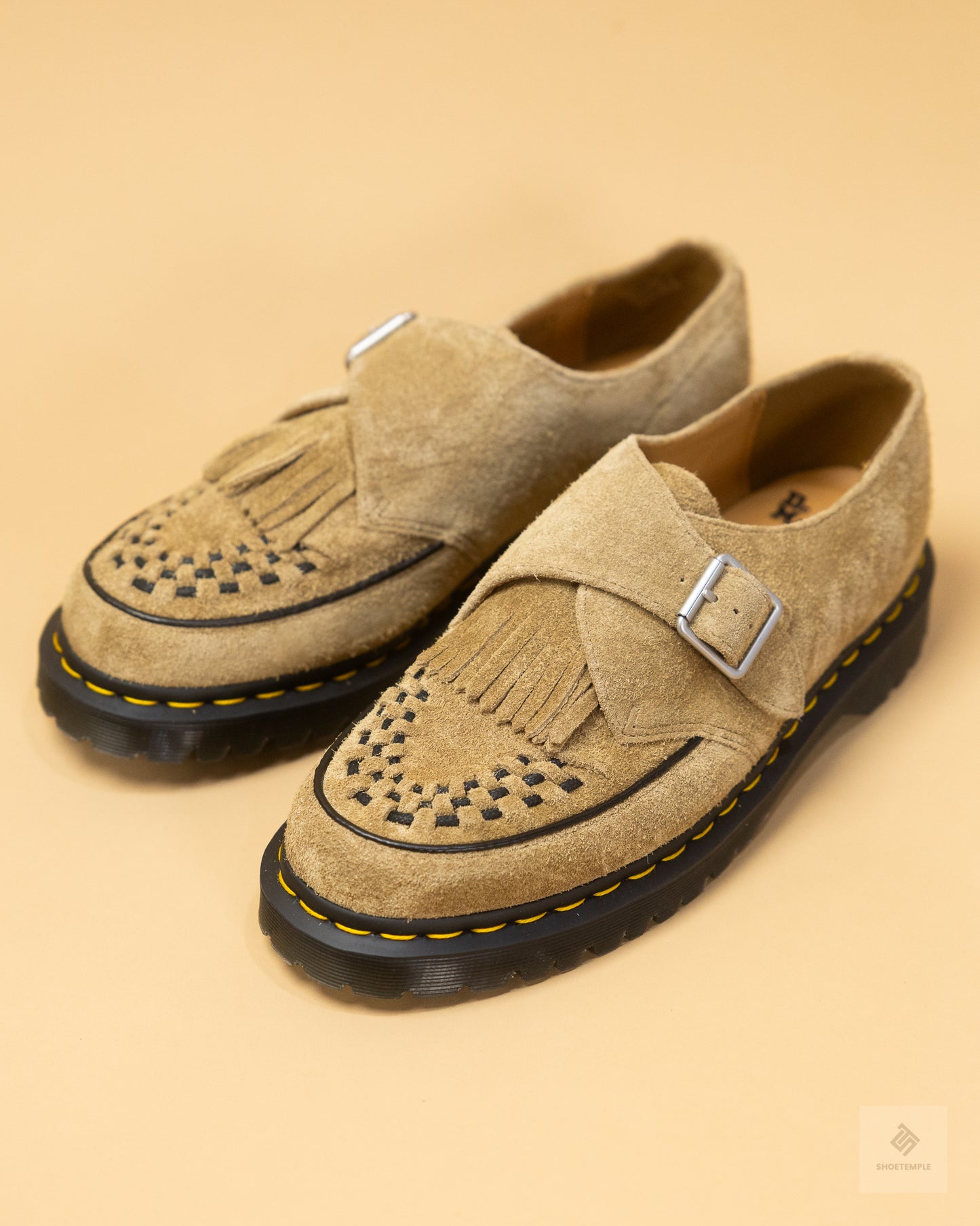 Dr. Martens Ramsey Suede Kiltie Buckle Creepers