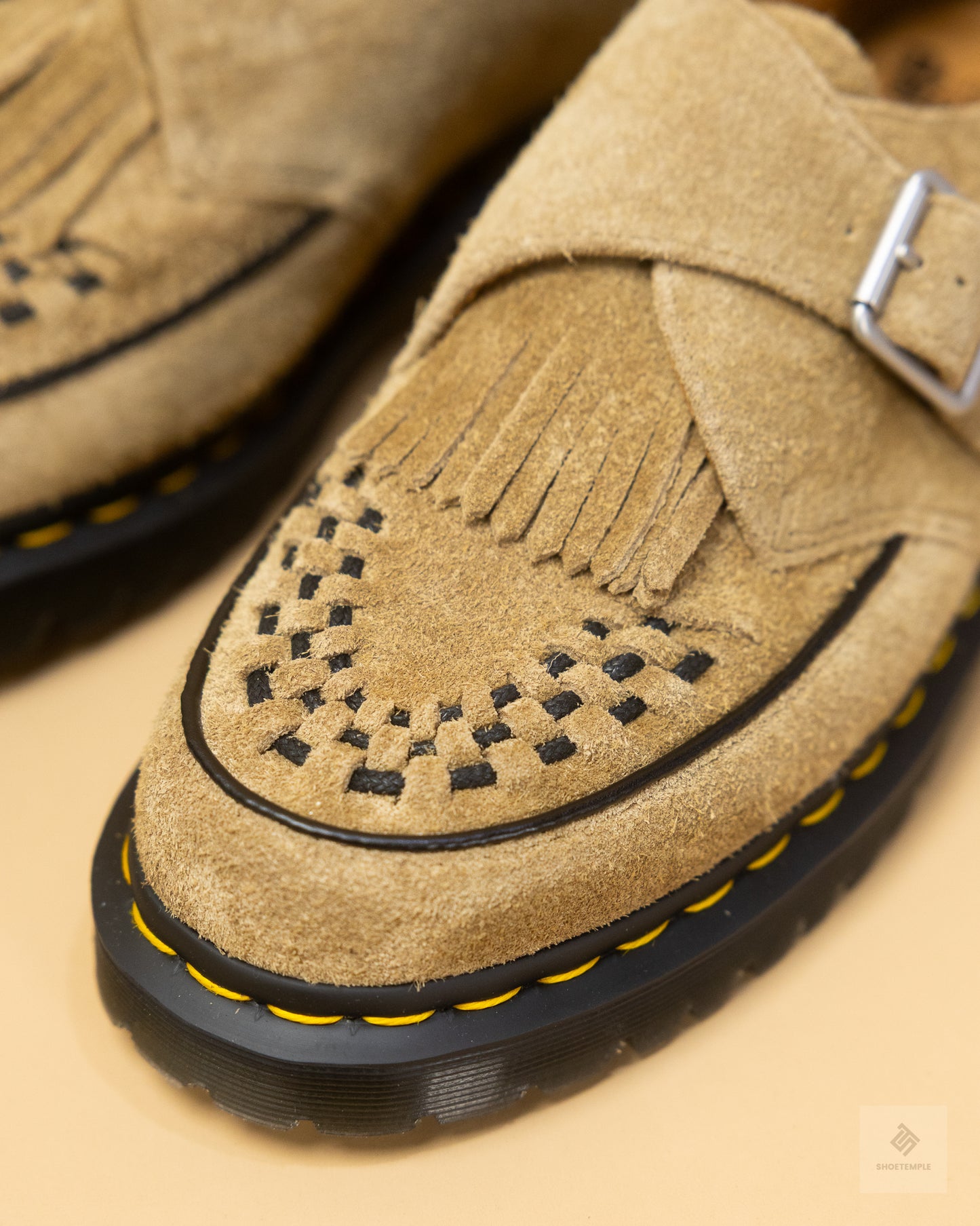 Dr. Martens Ramsey Suede Kiltie Buckle Creepers