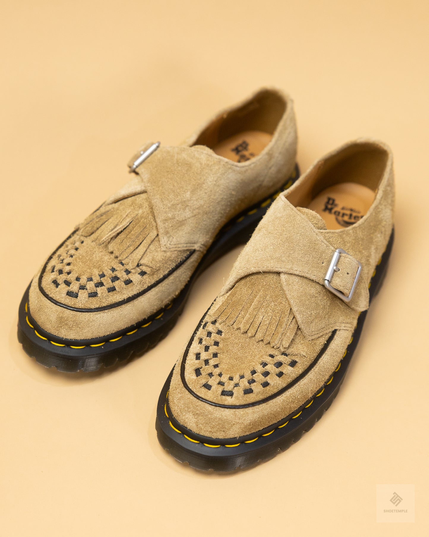 Dr. Martens Ramsey Suede Kiltie Buckle Creepers