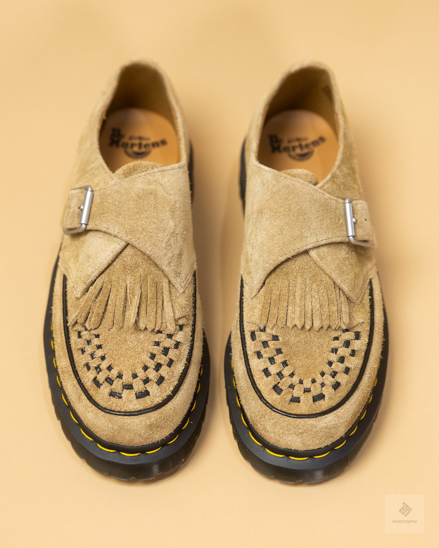 Dr. Martens Ramsey Suede Kiltie Buckle Creepers