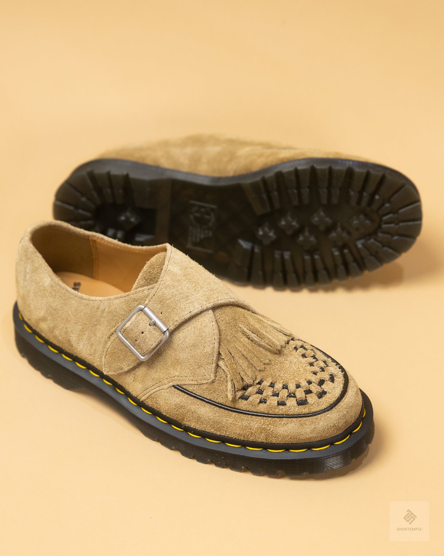 Dr. Martens Ramsey Suede Kiltie Buckle Creepers