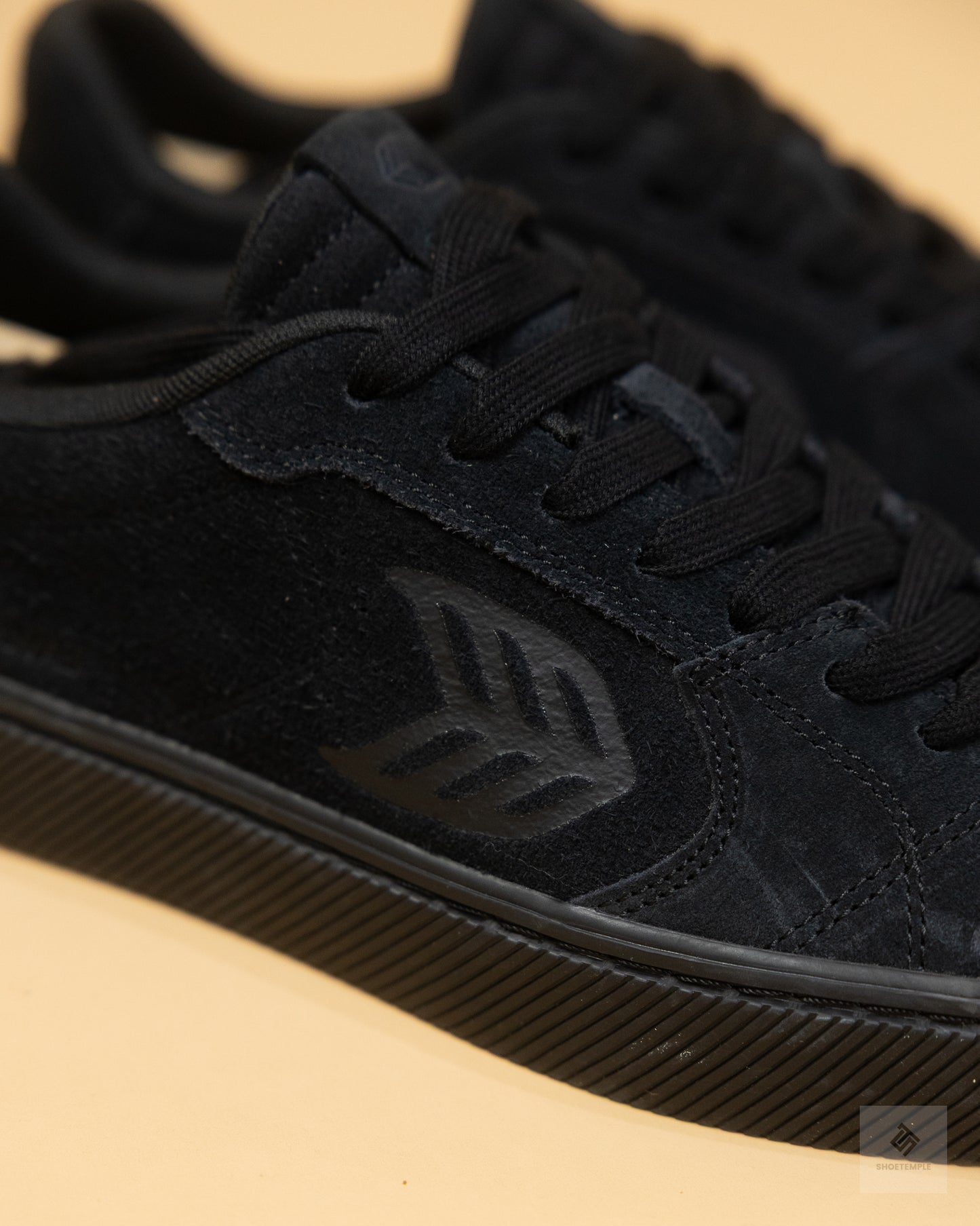 Cariuma All Black Suede Sneaker