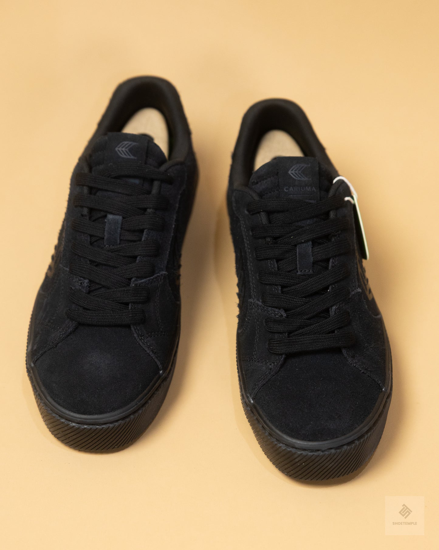 Cariuma All Black Suede Sneaker