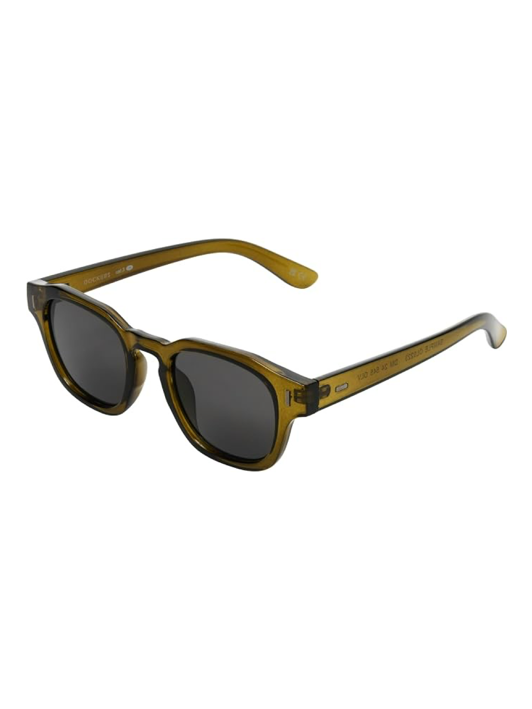 DOCKERS Men's Colton Sunglasses GEO, Olive, 47mm