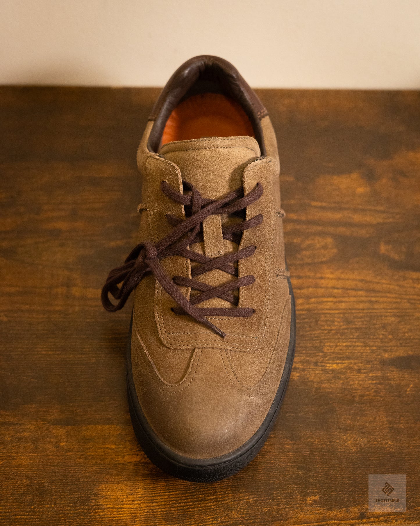 ROAN Beige Suede Sneaker