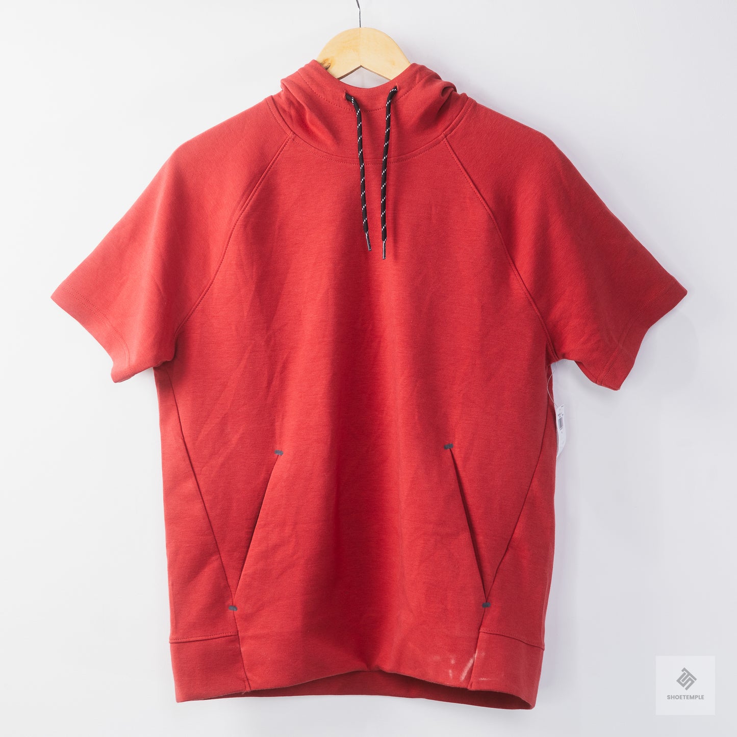 Old Navy Dynamic Fleece Textured Rib-Knit Short-Sleeve Pullover Hoodie