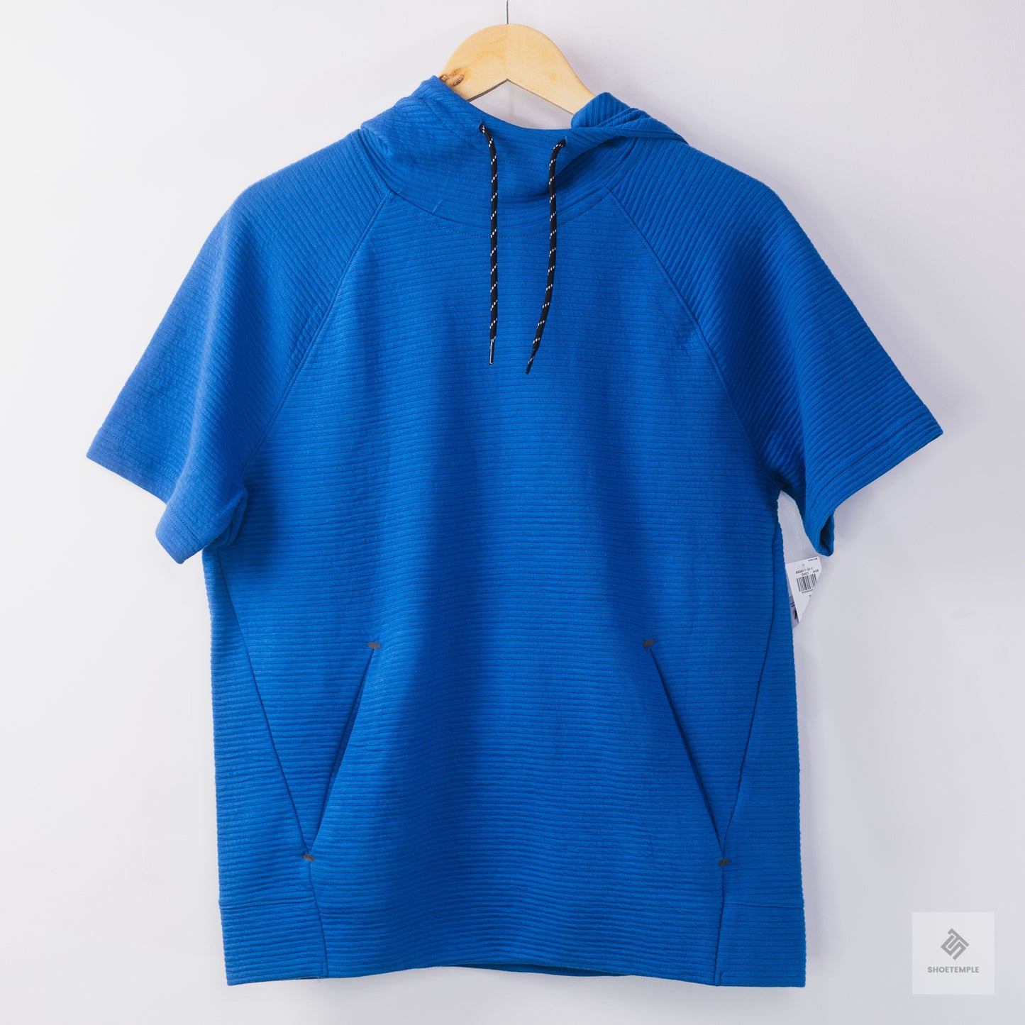 Old Navy Dynamic Fleece Textured Rib-Knit Short-Sleeve Pullover Hoodie