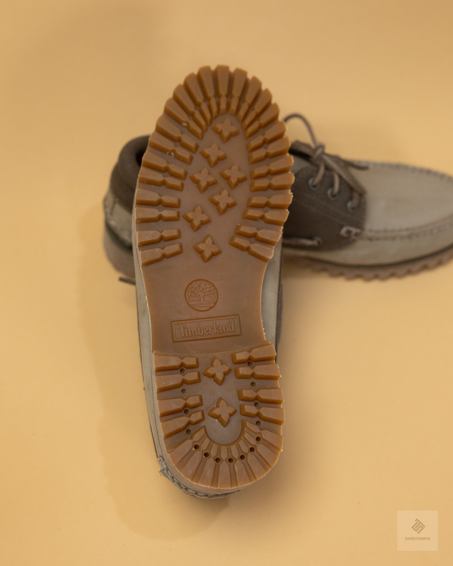 Timberland Authentic 3 Eye Lug Boat Shoes - Olive Nubuck