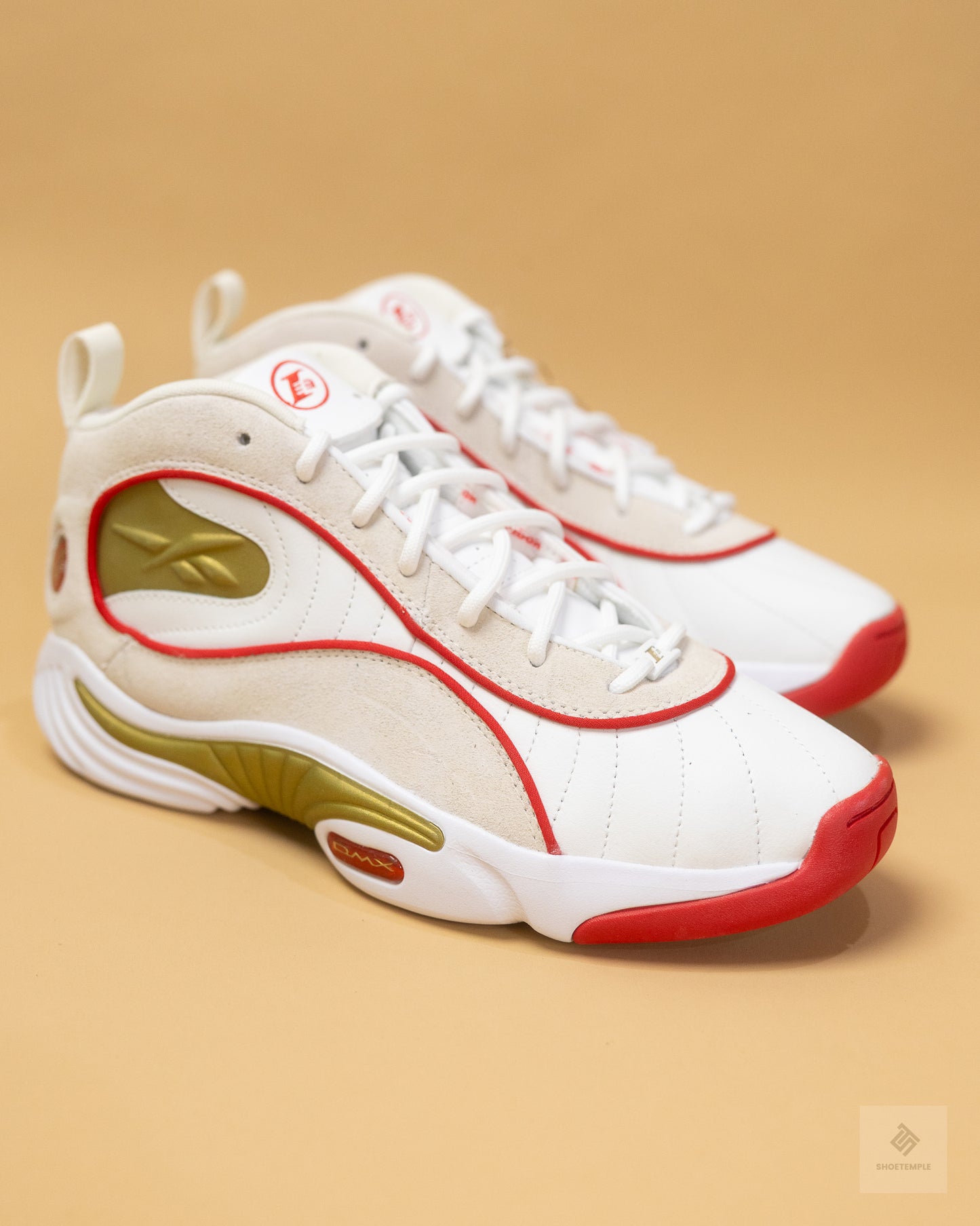 Reebok Answer III - Chalk/Vector Red/Gold