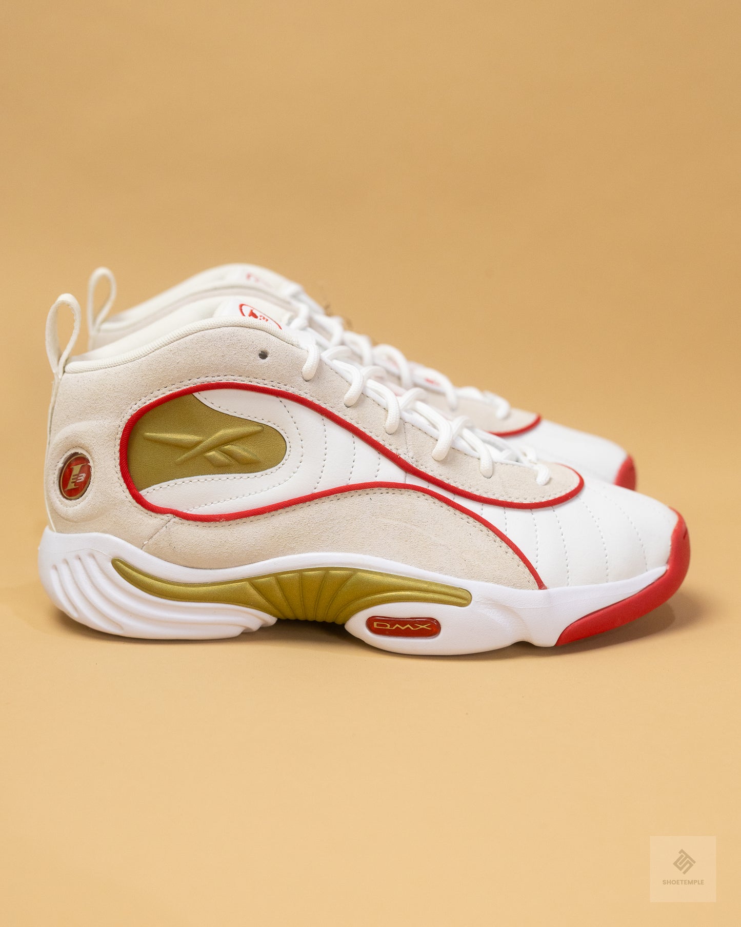 Reebok Answer III - Chalk/Vector Red/Gold
