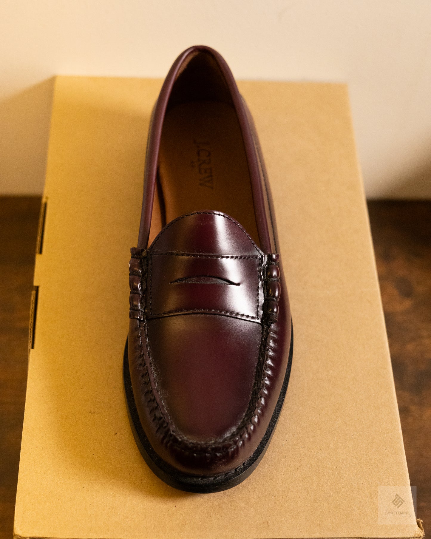 J.Crew Penny Loafers - Burgundy