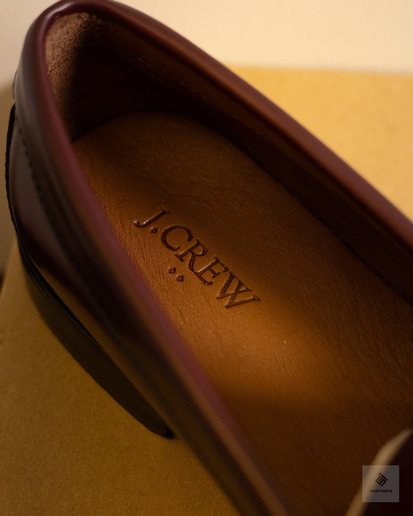 J.Crew Penny Loafers - Burgundy