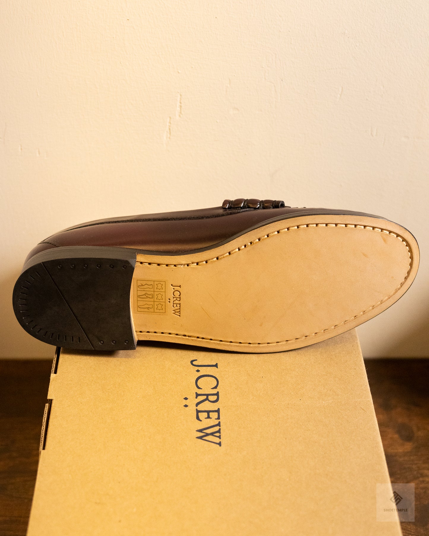 J.Crew Penny Loafers - Burgundy