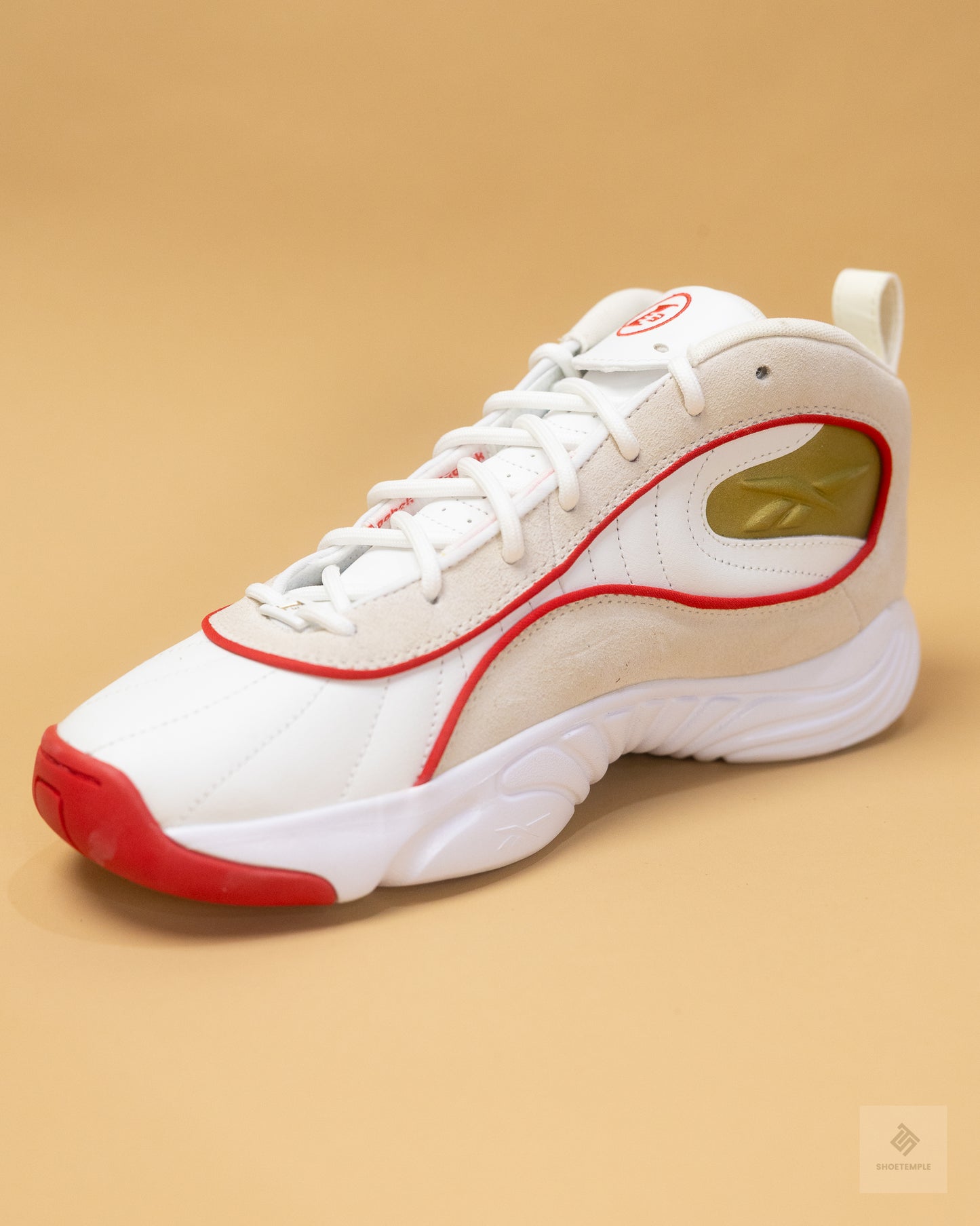Reebok Answer III - Chalk/Vector Red/Gold