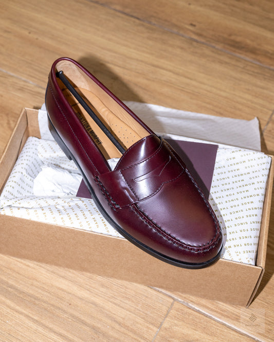 Johnston & Murphy Penny Loafer - Burgundy