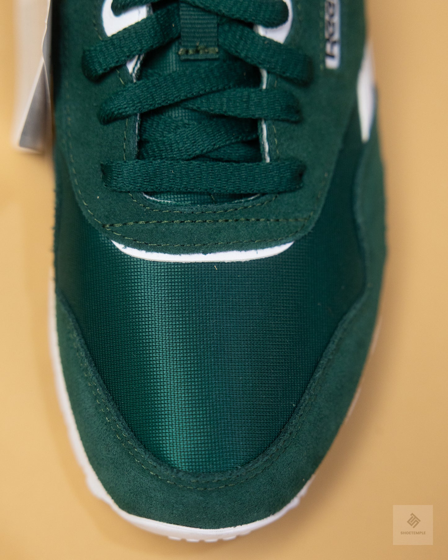 Reebok Classic Nylon Sneakers - Forest Green/White