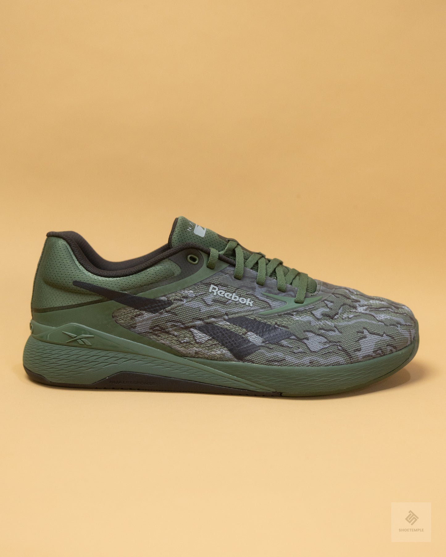 Reebok Nano X5 Training Shoe - Breakaway Green/Washed Black/Grey