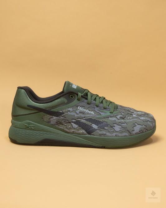 Reebok Nano X5 Training Shoe - Breakaway Green/Washed Black/Grey