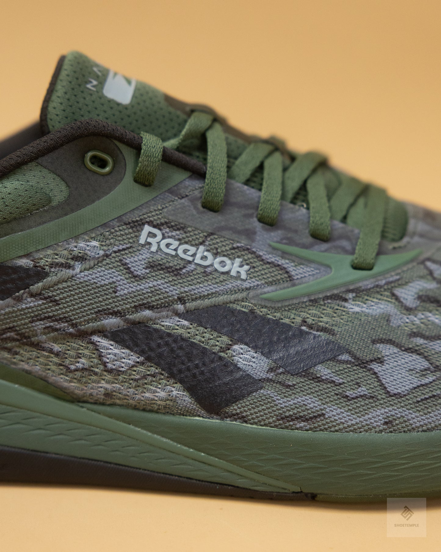 Reebok Nano X5 Training Shoe - Breakaway Green/Washed Black/Grey