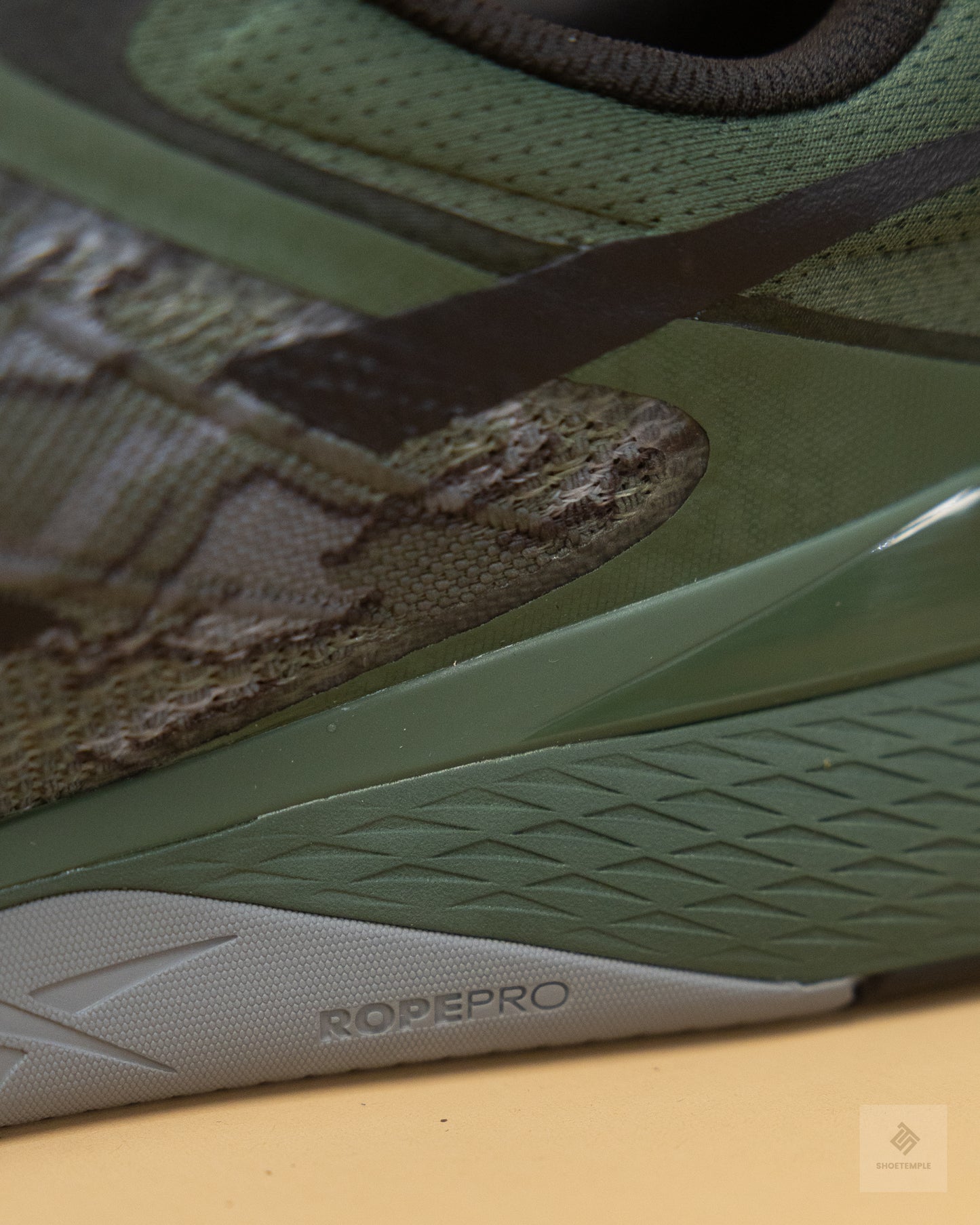 Reebok Nano X5 Training Shoe - Breakaway Green/Washed Black/Grey