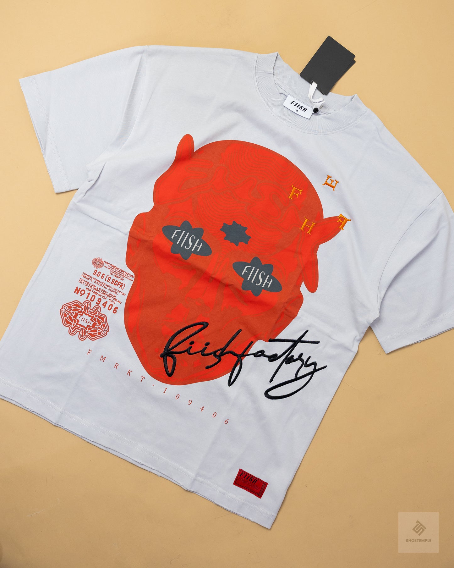 FIISH Factory Heroes Everyone Heavy Weight Graphic T-Shirt
