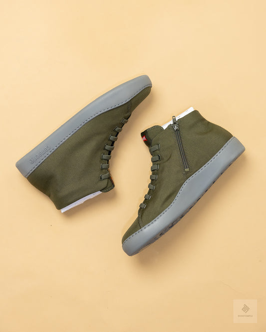 Camper Peu Touring High-Top Sneaker – Olive Green