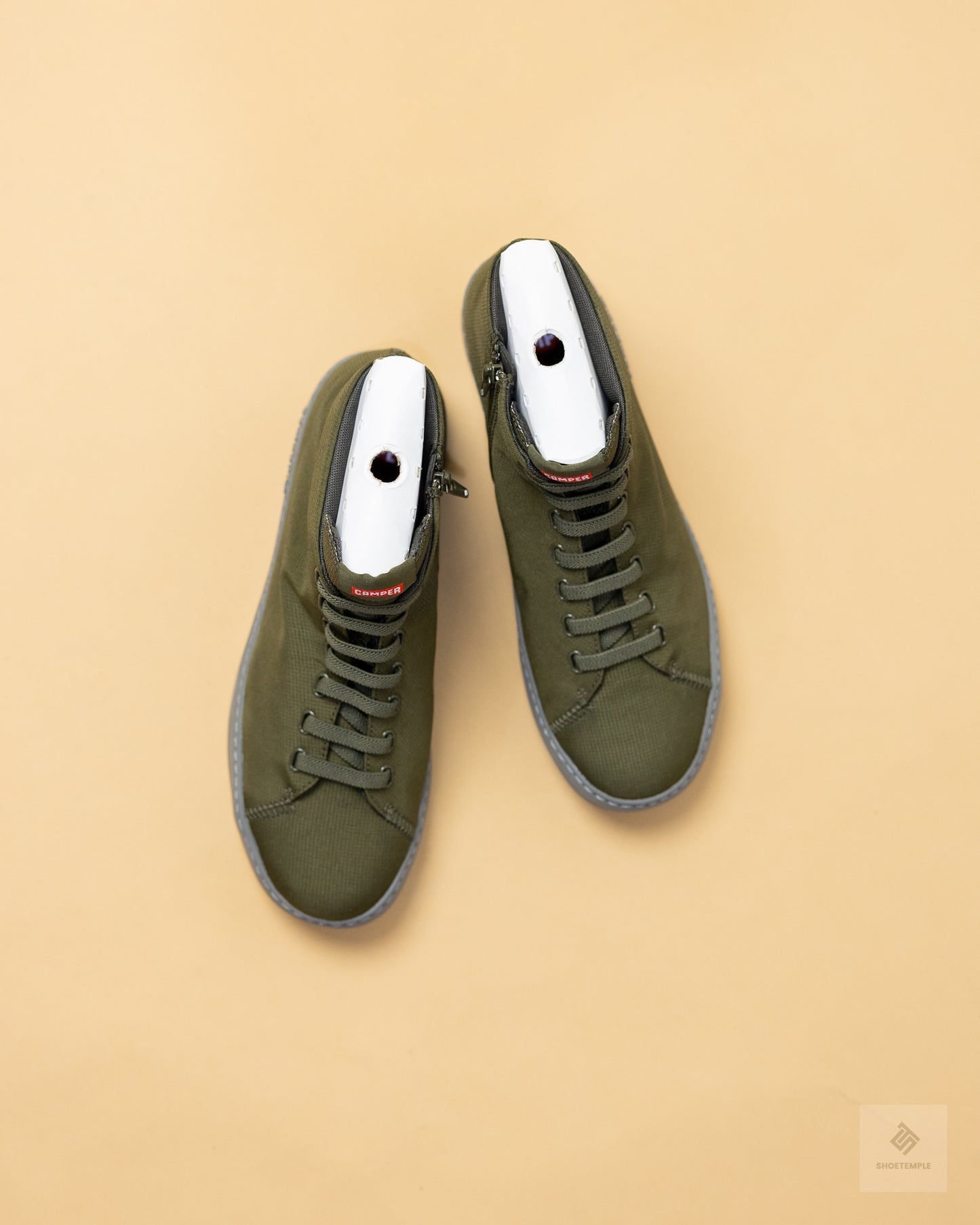 Camper Peu Touring High-Top Sneaker – Olive Green