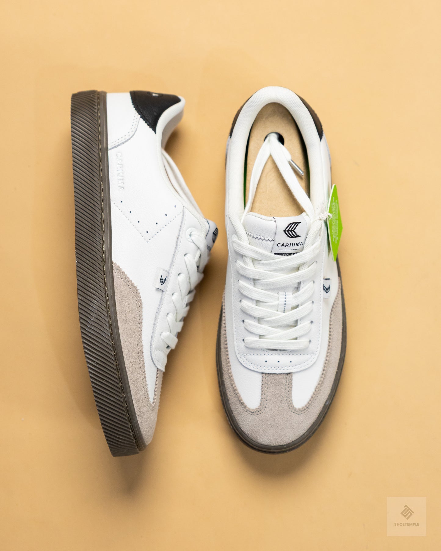 Cariuma Toca Leather and Suede Sneakers