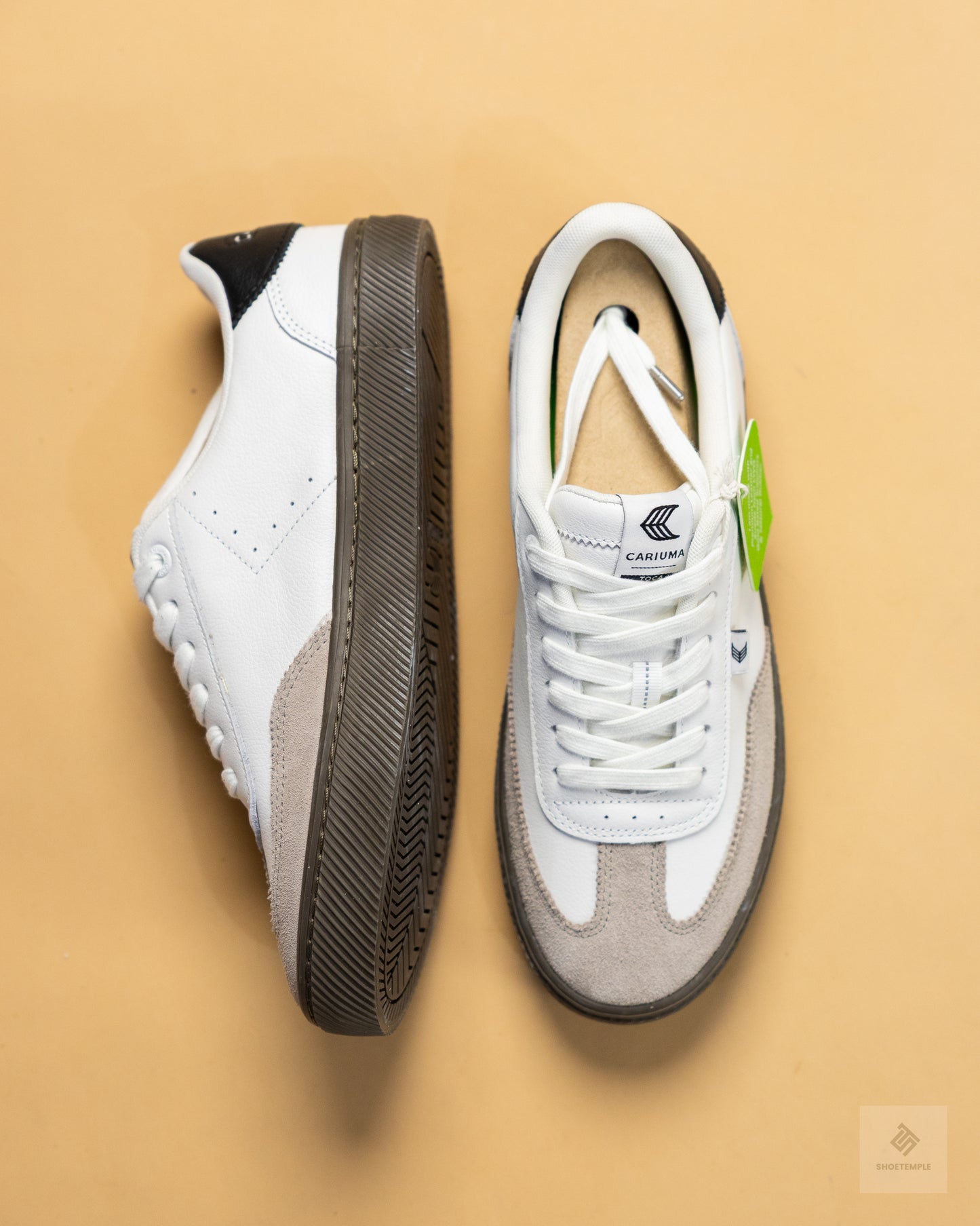 Cariuma Toca Leather and Suede Sneakers