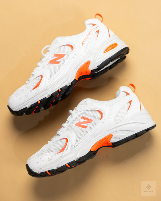 New Balance 530 Sneakers – White/Orange