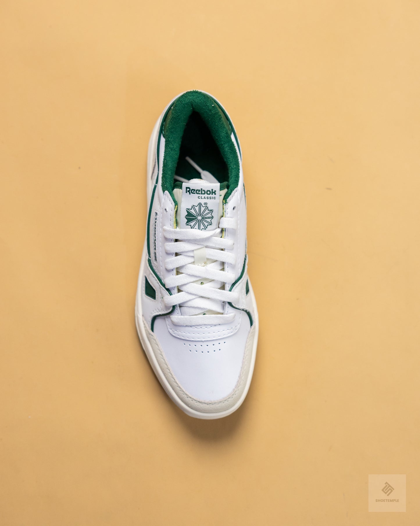 Reebok Men's LT Court Shoes – White/Green