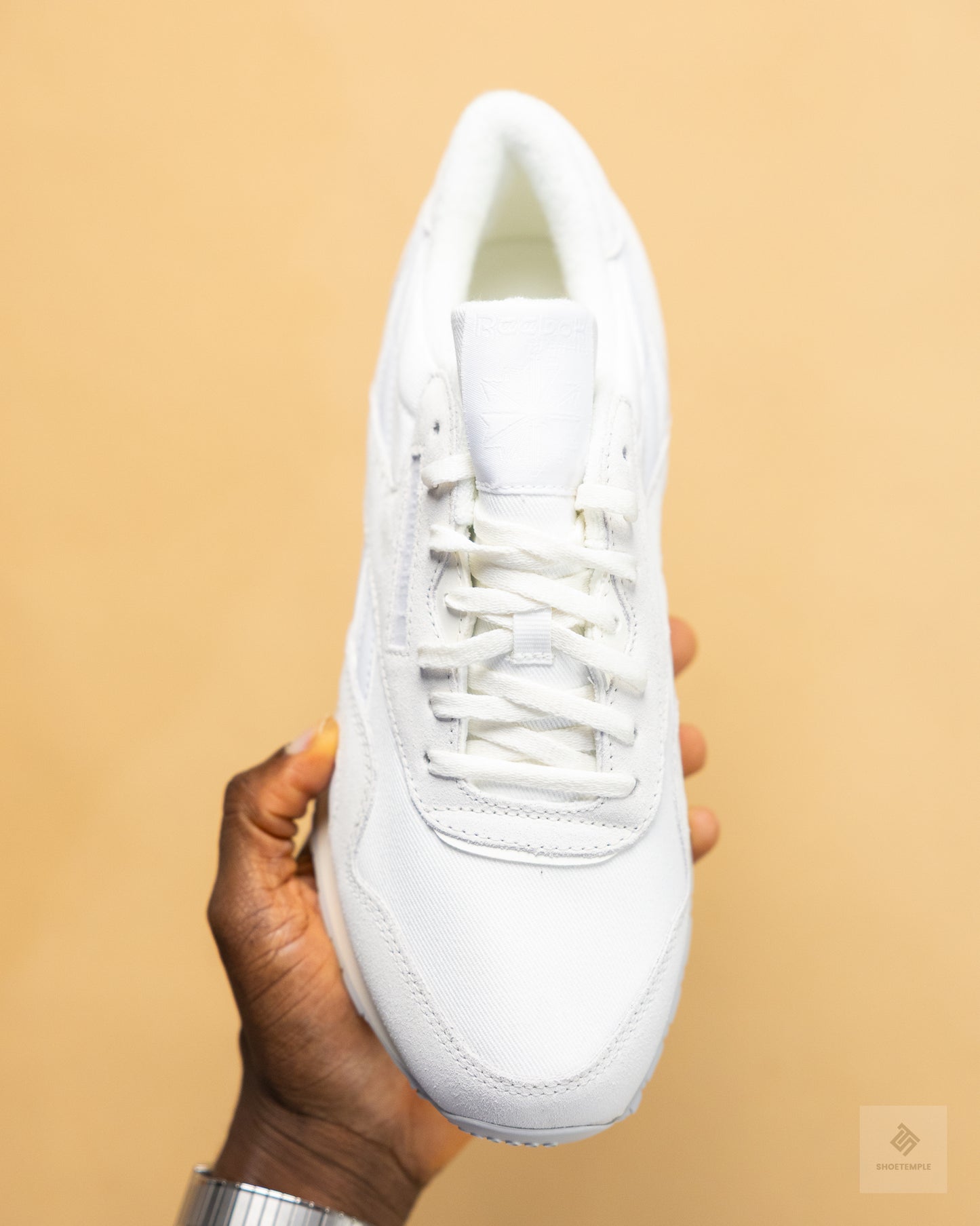 Reebok Classic Nylon Shoes – Triple White