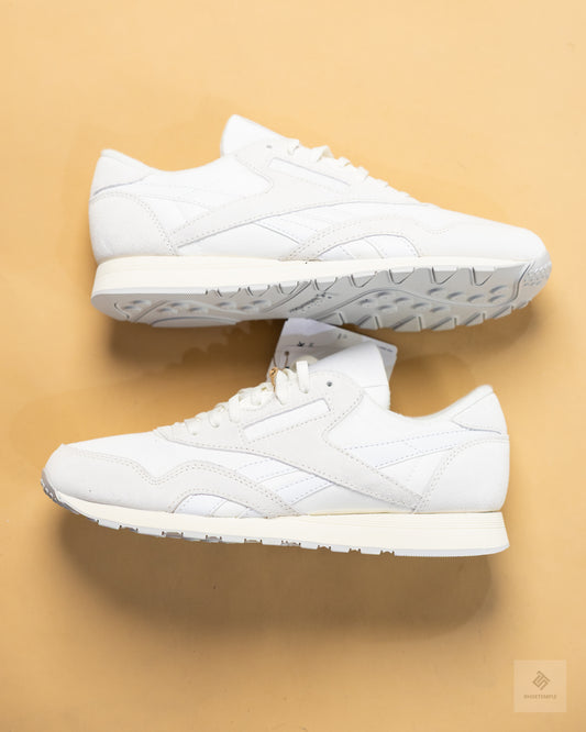 Reebok Classic Nylon Shoes – Triple White