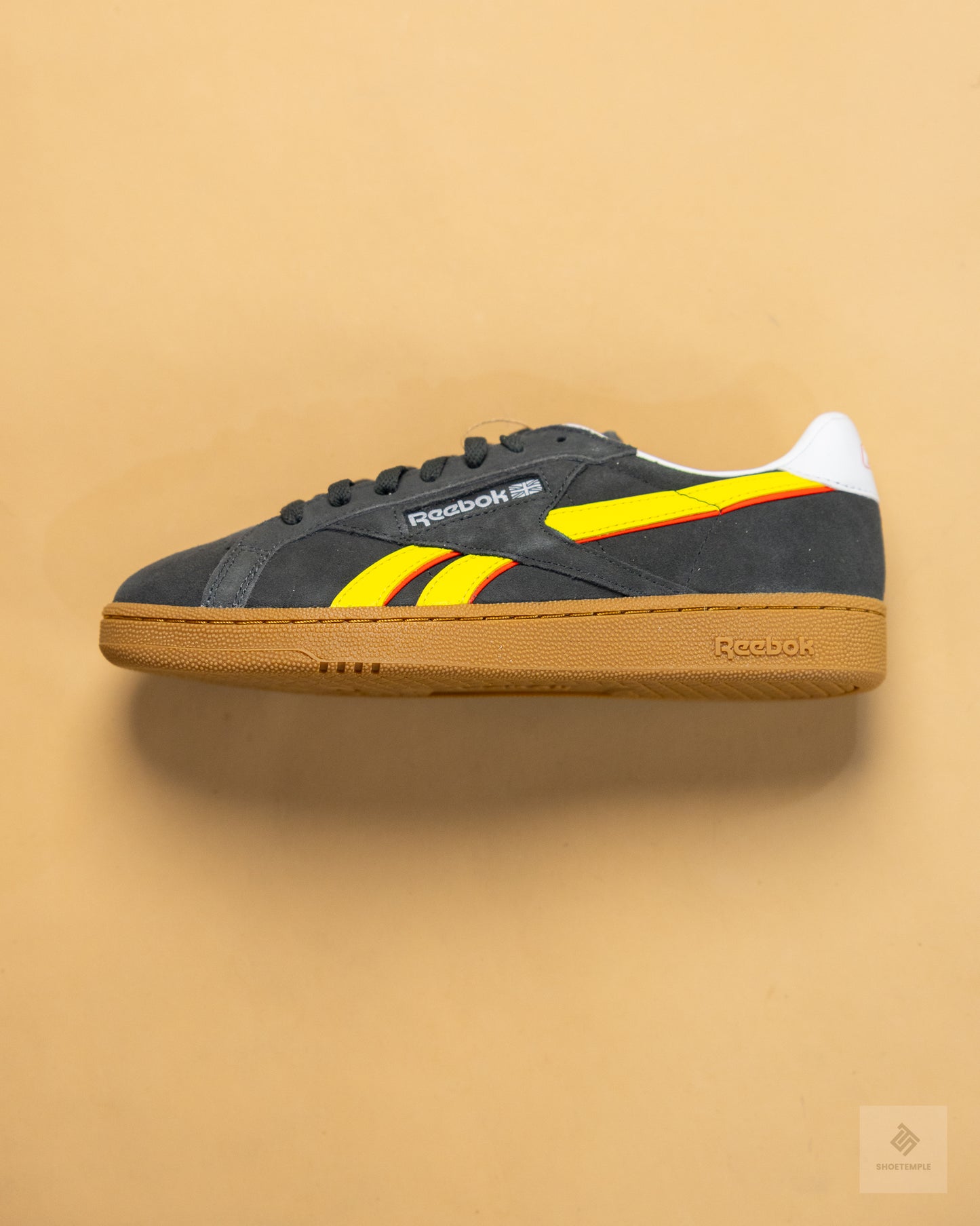 Reebok Club C Grounds UK – Dark Grey/Yellow/Red/Gum