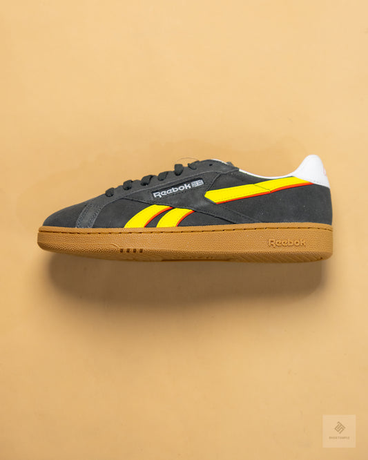 Reebok Club C Grounds UK – Dark Grey/Yellow/Red/Gum