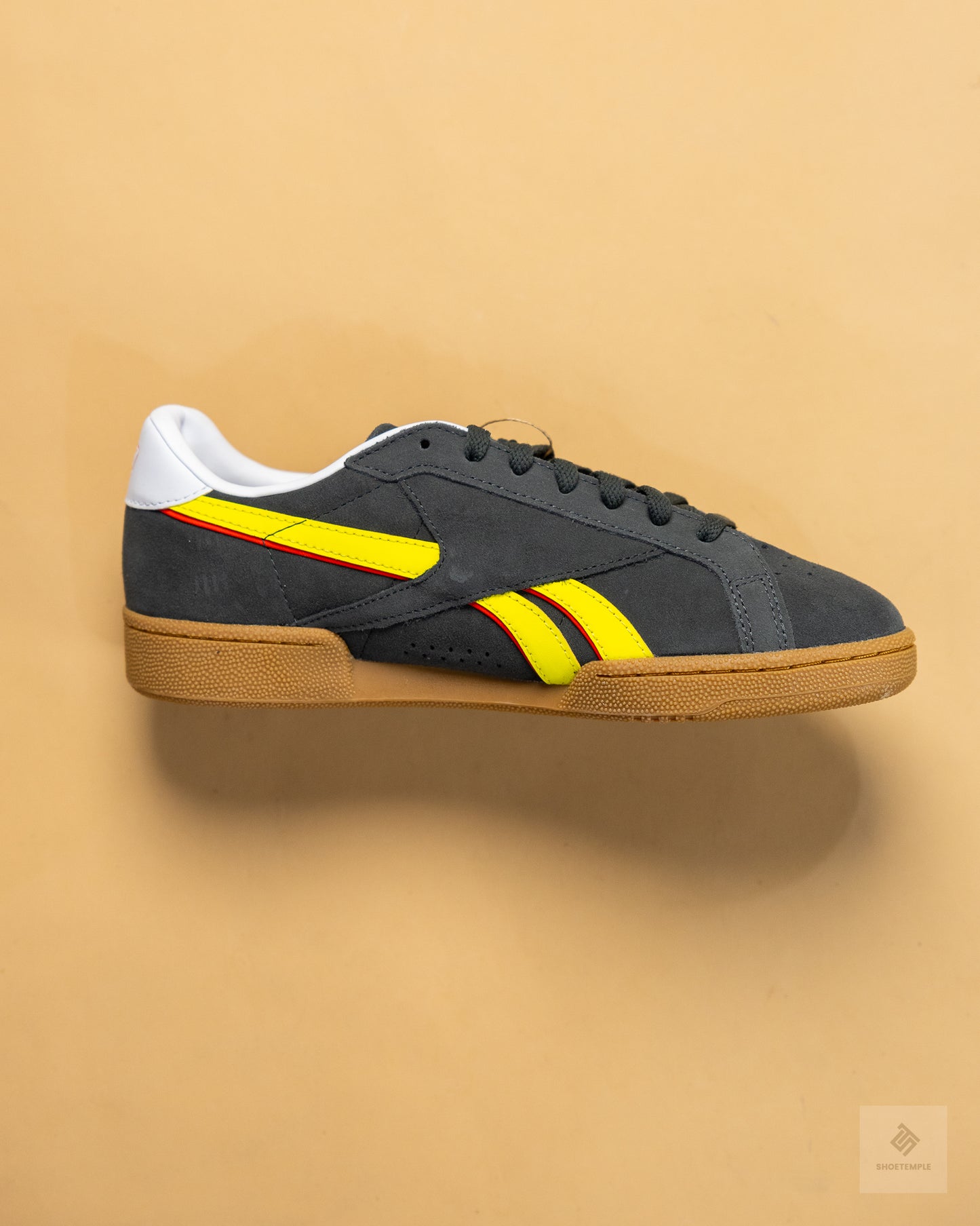 Reebok Club C Grounds UK – Dark Grey/Yellow/Red/Gum
