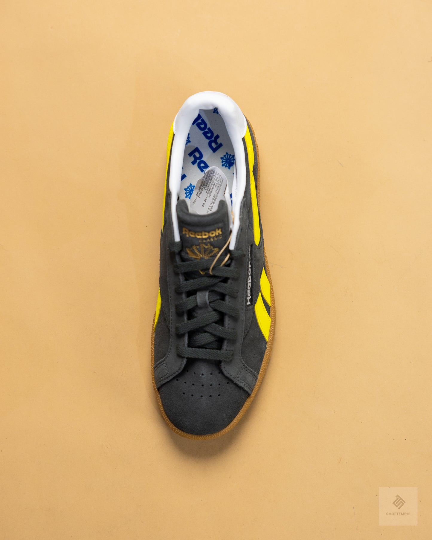 Reebok Club C Grounds UK – Dark Grey/Yellow/Red/Gum
