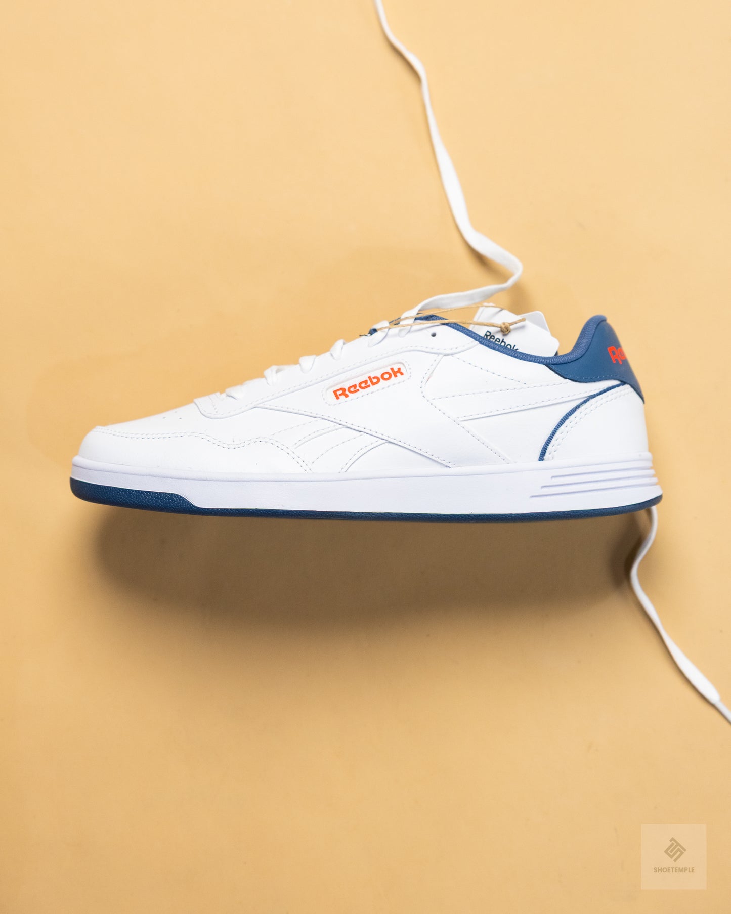 Reebok Court Advance Sneakers – White/Steel Blue