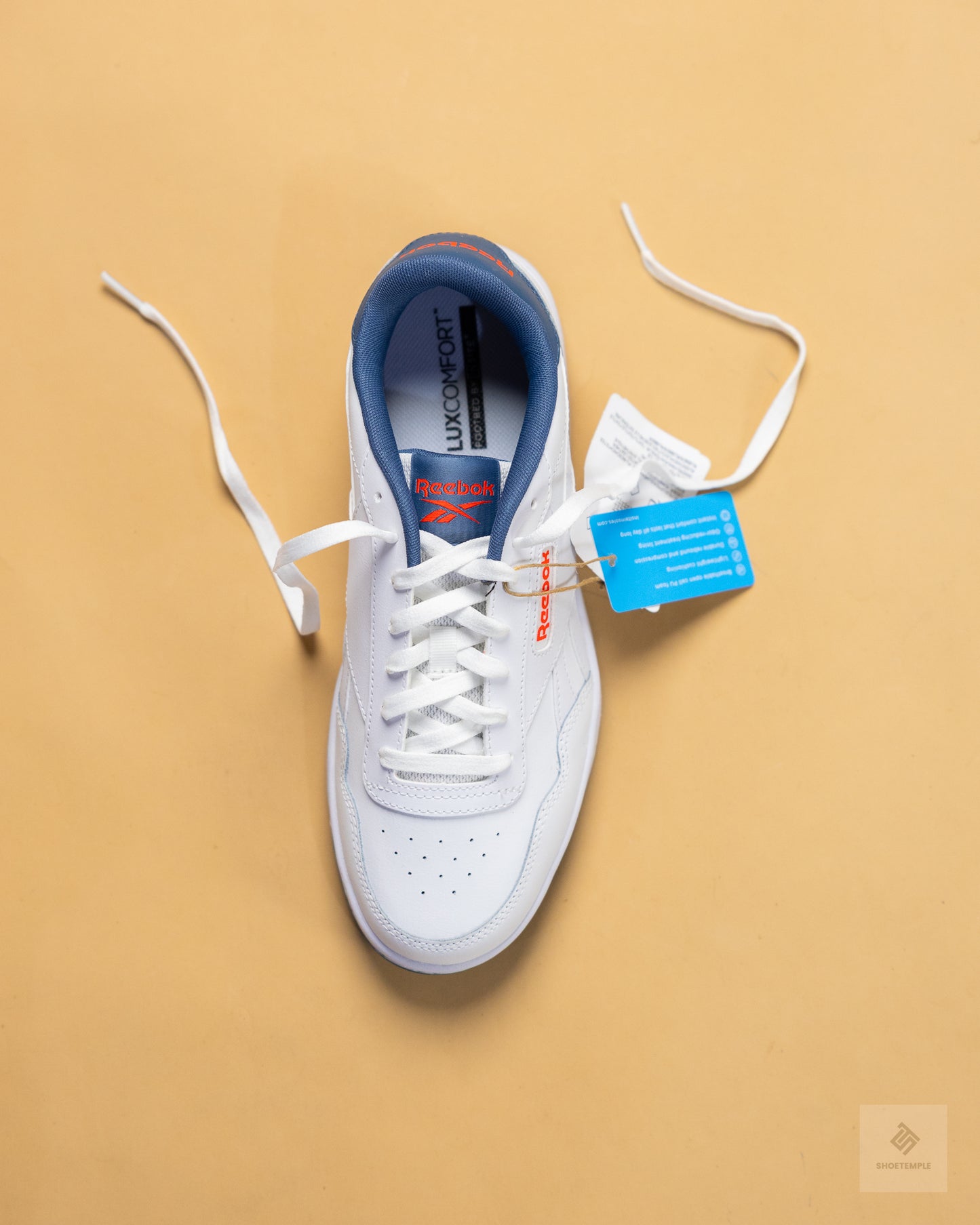 Reebok Court Advance Sneakers – White/Steel Blue