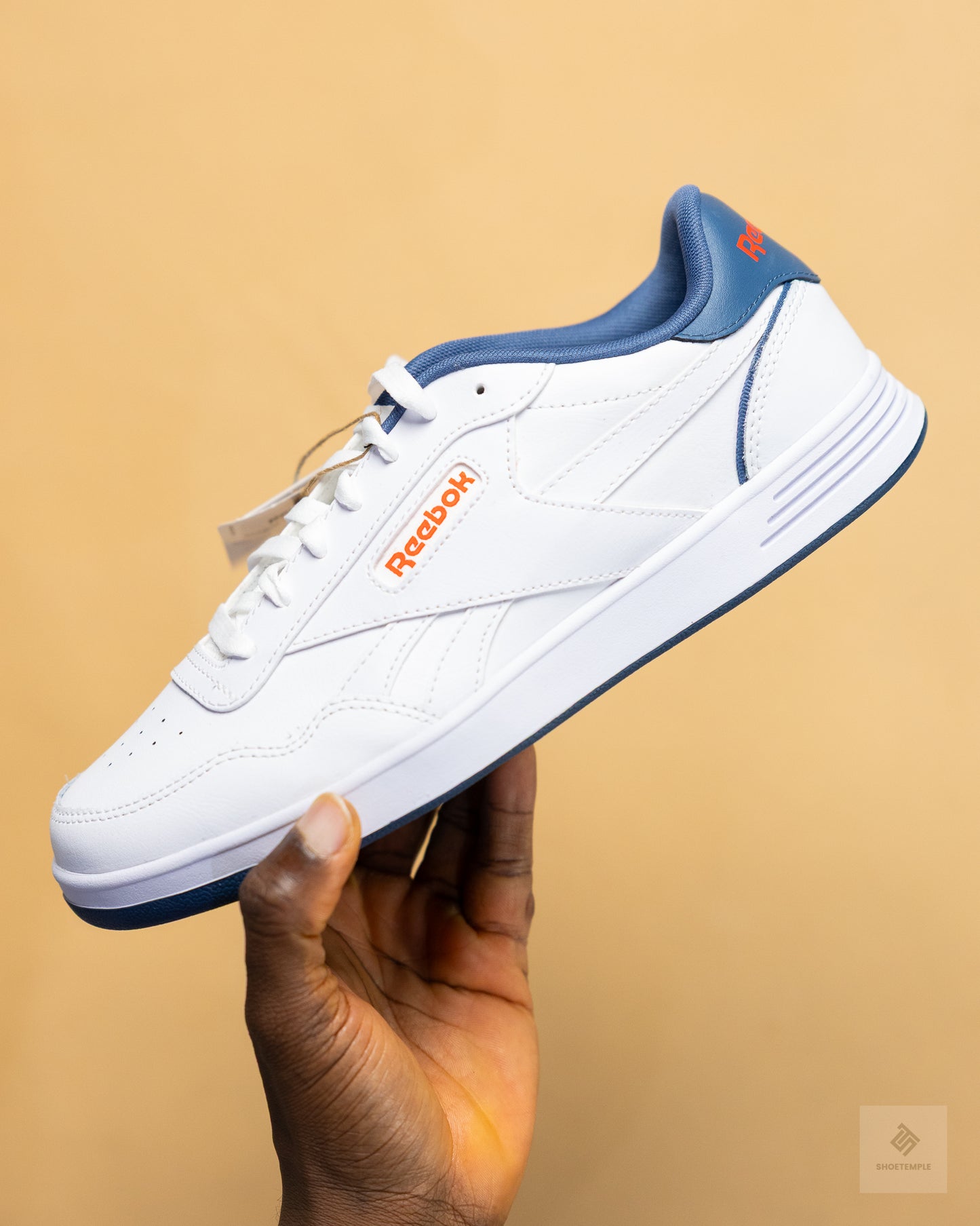 Reebok Court Advance Sneakers – White/Steel Blue
