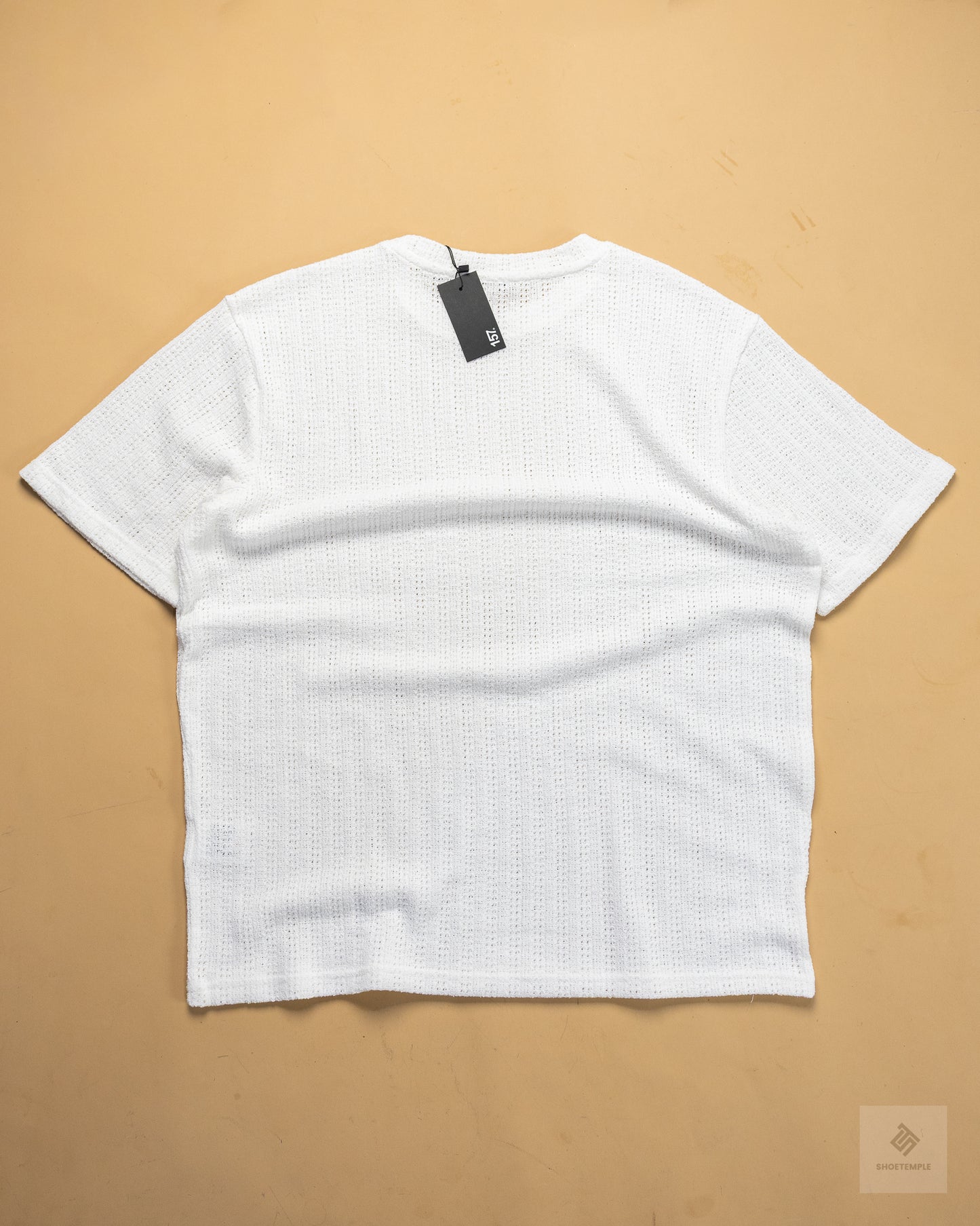 157 Knit Short Sleeve Shirt - White
