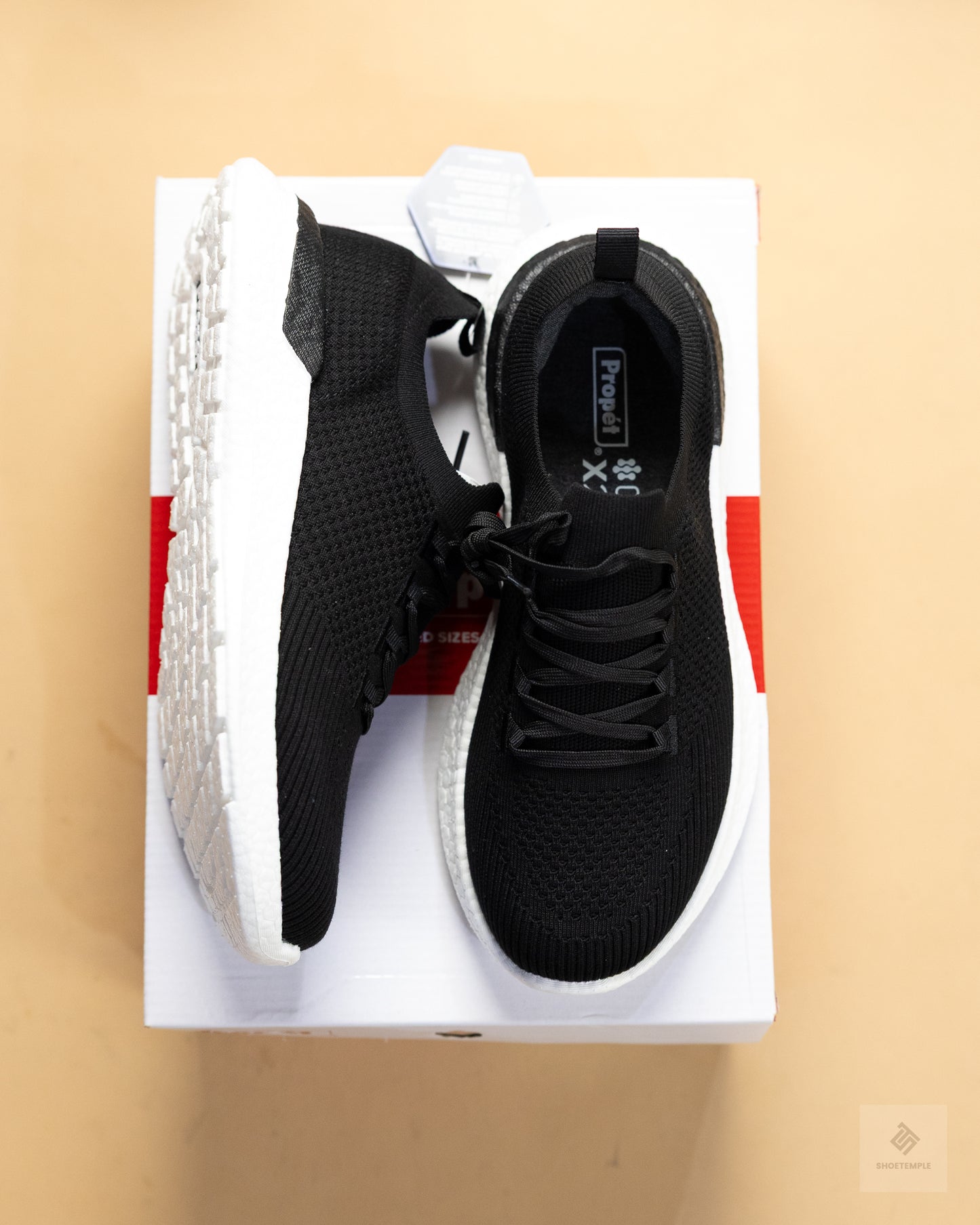 Propét B10 Unite Men's Knit Sneaker – Black