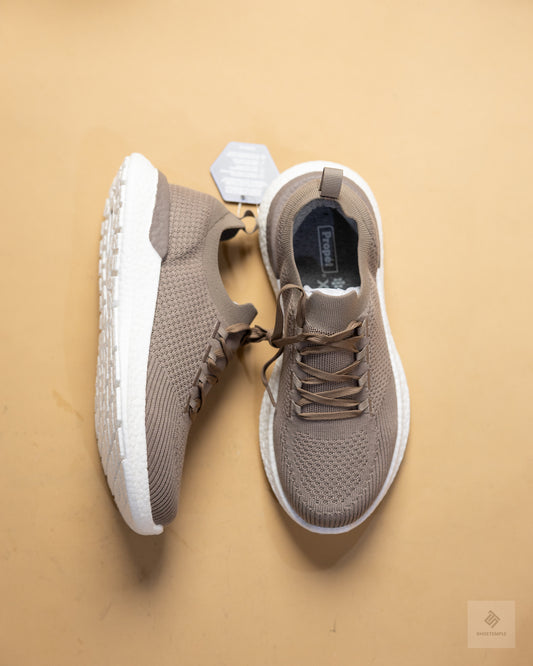 Propét B10 Unite Men's Knit Sneaker – Taupe