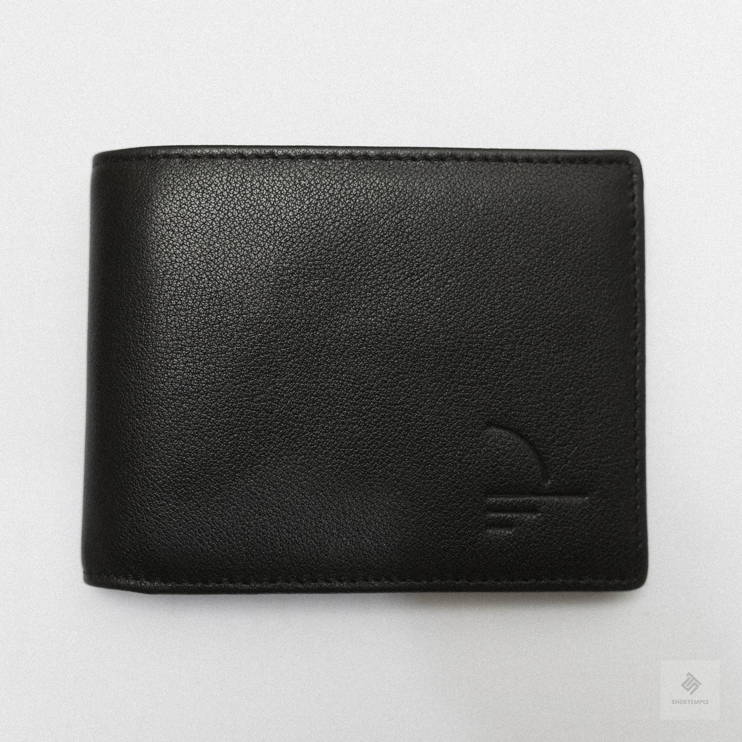 Top Grain Leather Wallet for Men - Black