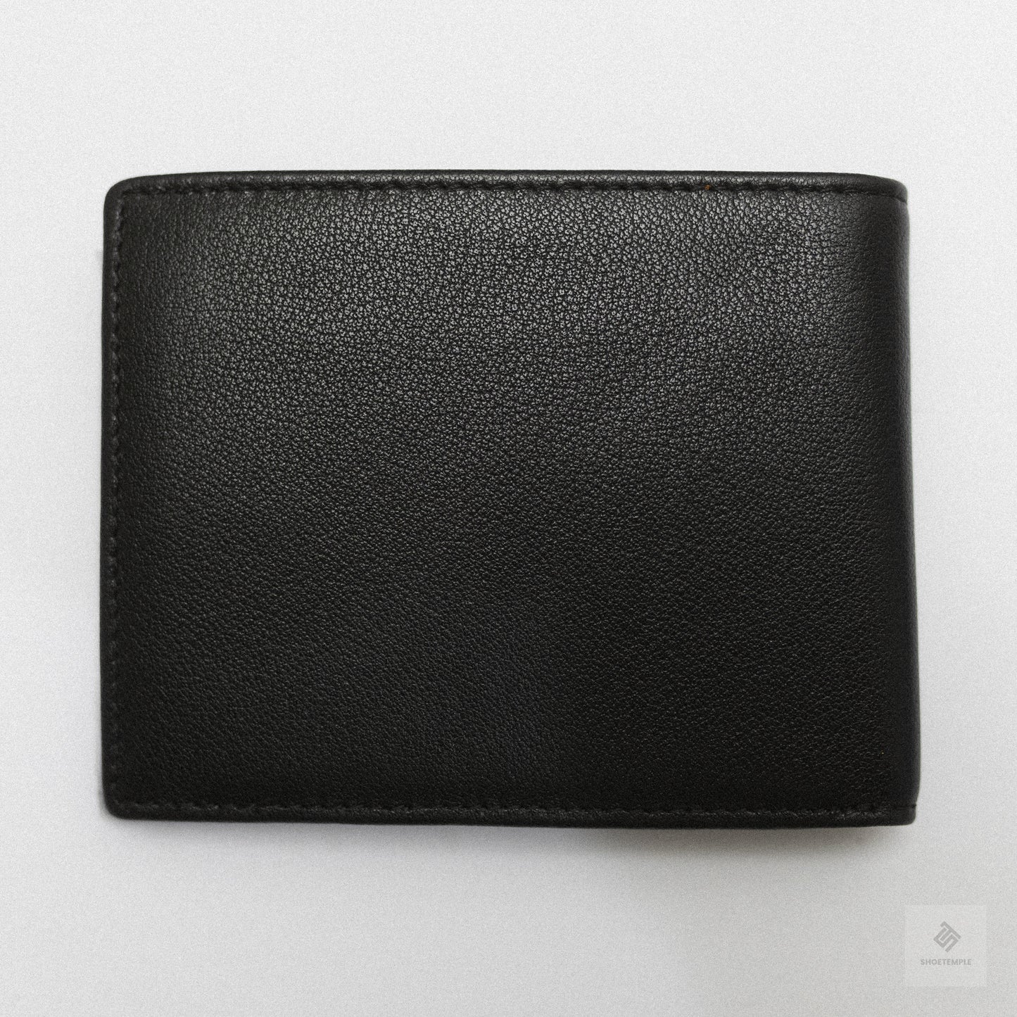 Top Grain Leather Wallet for Men - Black