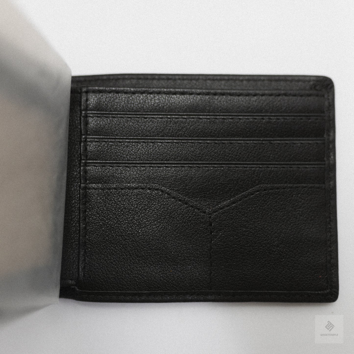 Top Grain Leather Wallet for Men - Black